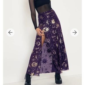 Sun and moon skirt XS